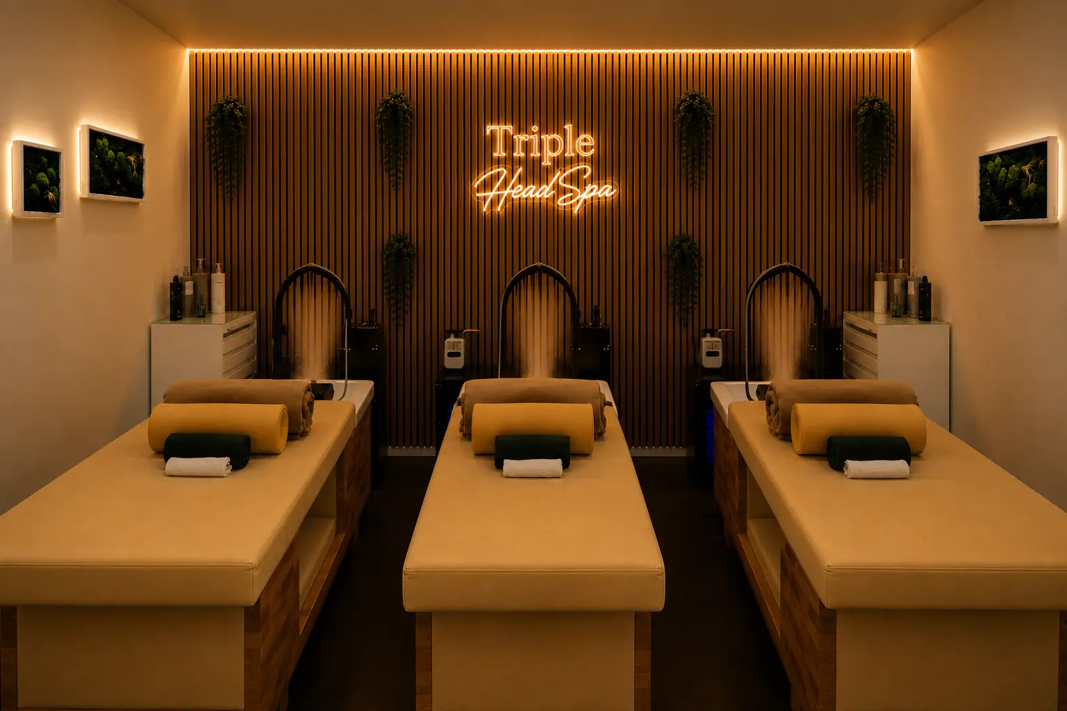 Triple Head Spa