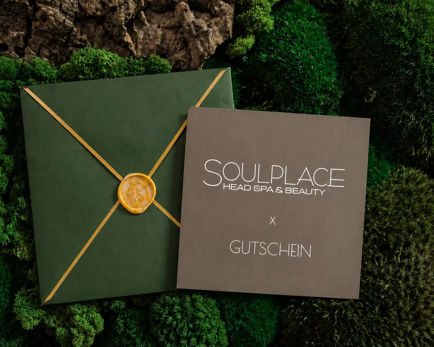 Liebevoll vorbereiteter Gutschein bei Soulplace