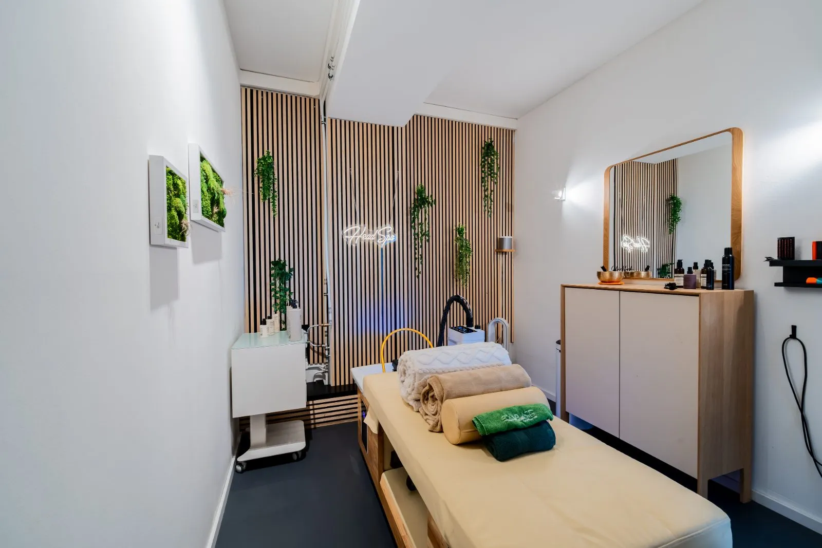 Single Head Spa Raum bei Soulplace in Nürnberg